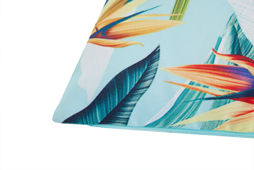 Courtyard throw pillow