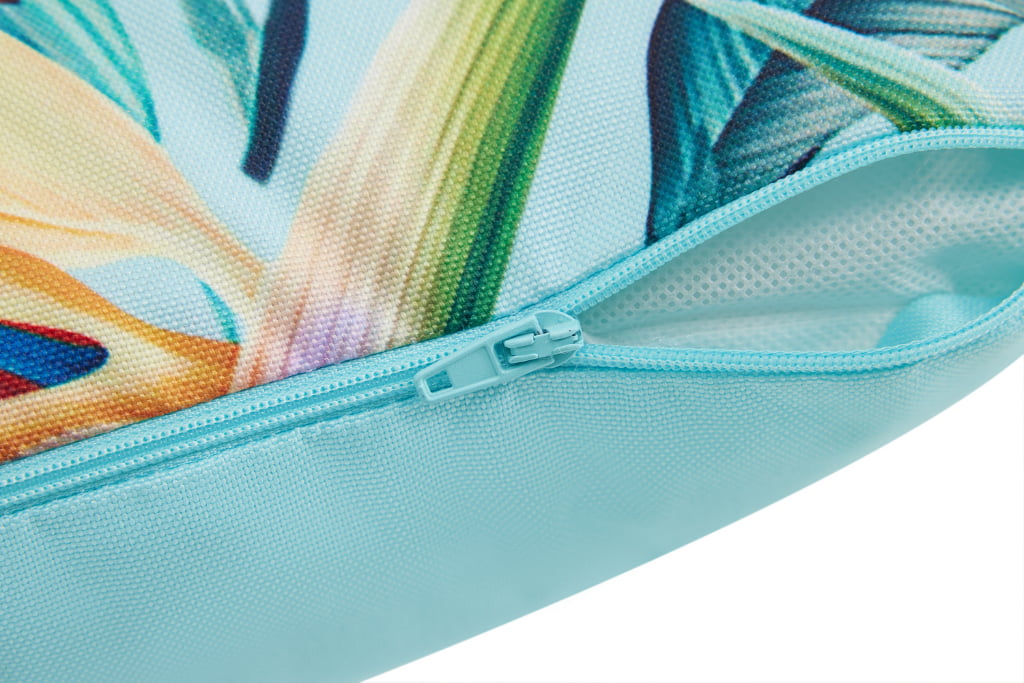 Courtyard throw pillow