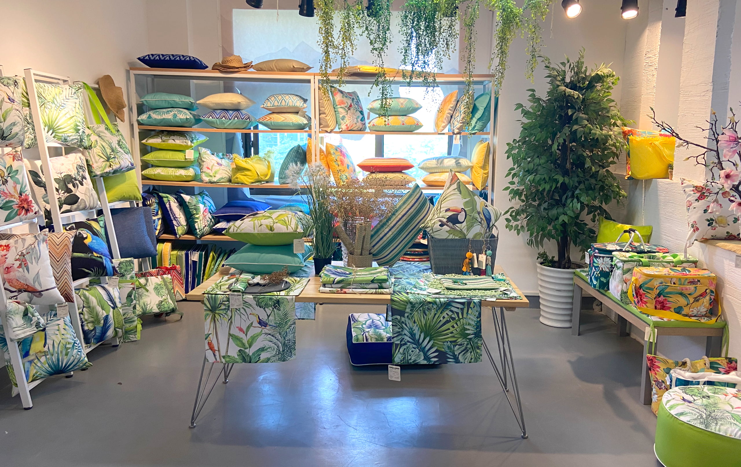 Factory exterior entrance