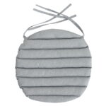 Outdoor Anti-Slip Chair Pads – Waterproof Patio Seat Cushions polyester herringbone outdoor anti grip chair pad with tie product photo