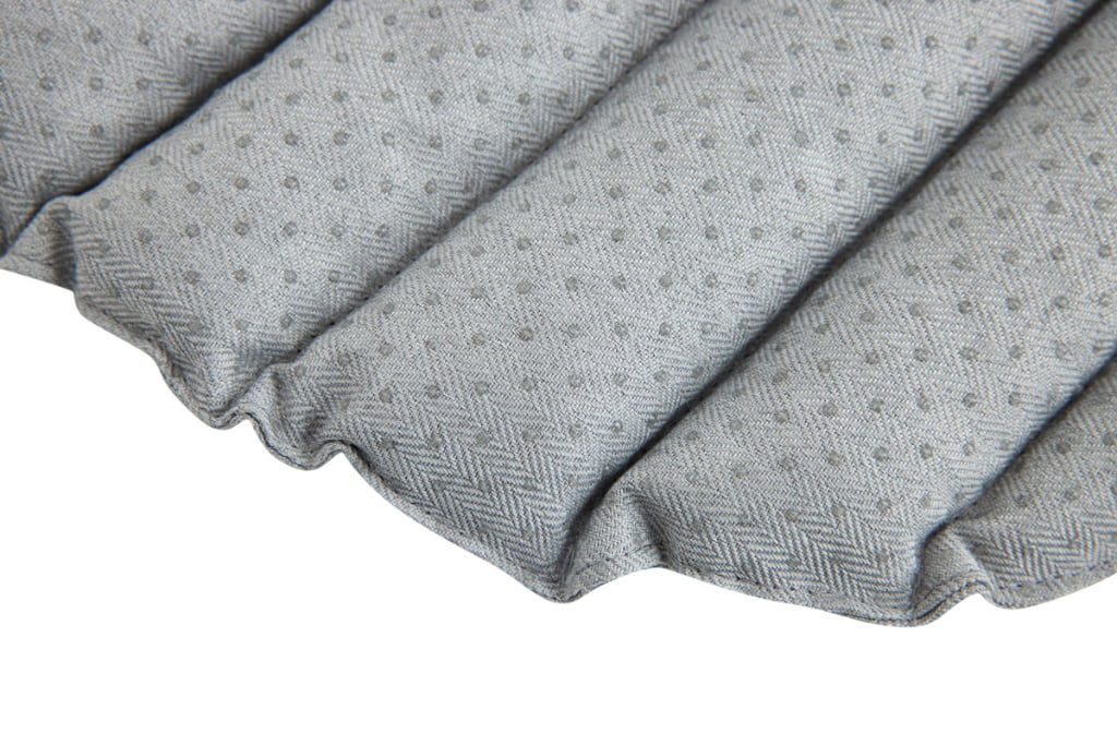 Outdoor Anti-Slip Chair Pads – Waterproof Patio Seat Cushions polyester herringbone outdoor anti grip chair pad with tie product photo