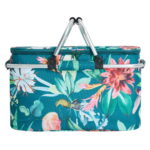 Insulated Cooler Baskets – Polyester Oxford Picnic Cooler polyester oxford outdoor print cooler basket product photo