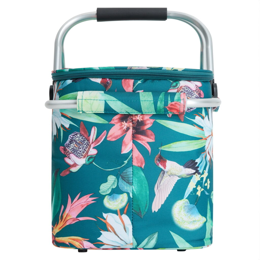 Insulated Cooler Baskets – Polyester Oxford Picnic Cooler polyester oxford outdoor print cooler basket product photo