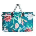 Insulated Cooler Baskets – Polyester Oxford Picnic Cooler polyester oxford outdoor print cooler basket product photo