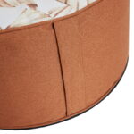 Outdoor Printed Poufs – Custom Logo Pouf Ottomans polyester oxford outdoor print pouf product photo