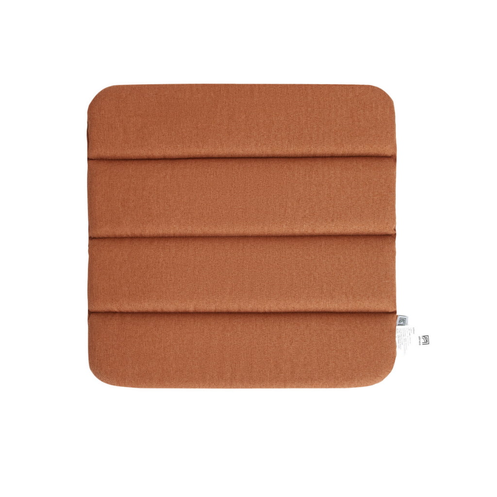 Waterproof Foam Seat Cushions – Outdoor Chair Pads waterproof herringbone foam seat cushion with non slip backing product photo