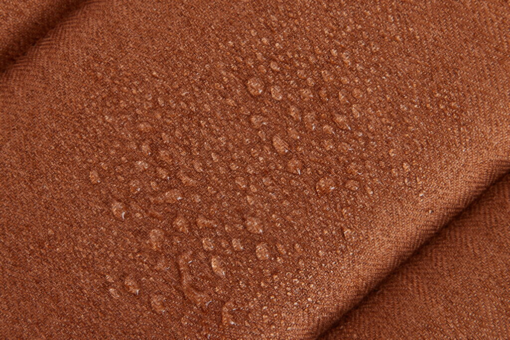 Waterproof Foam Seat Cushions – Outdoor Chair Pads waterproof herringbone foam seat cushion with non slip backing product photo