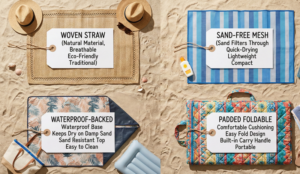 how to choose a beach mat material size and packaging guide for B2B buyers