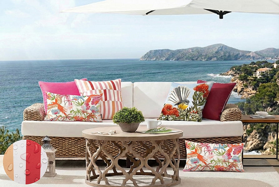Outdoor patio cushions