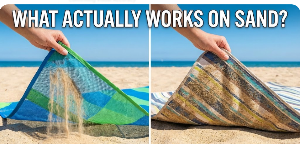 Sandproof Beach Mat vs Regular Mat: What Actually Works on Sand?