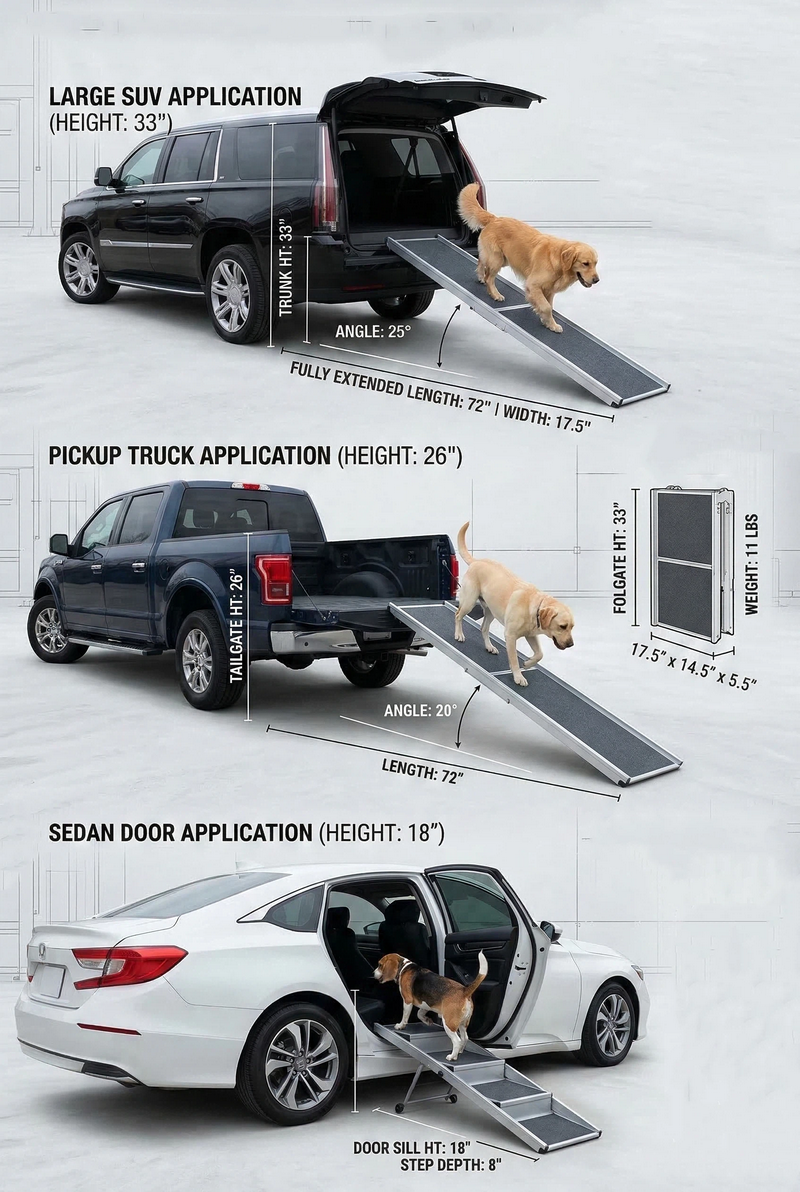 Folding Dog Ramp OEM