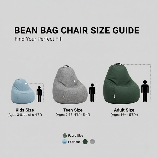 Bean Bag Chairs for Adults & Kids (2)_2