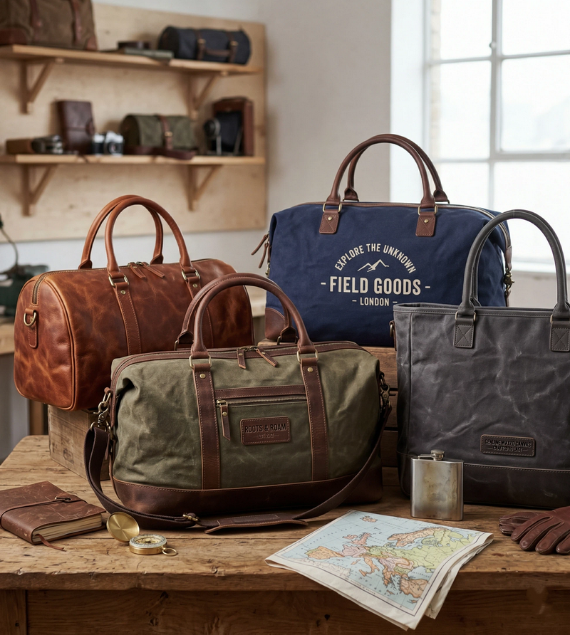 Canvas and Leather Bags OEM