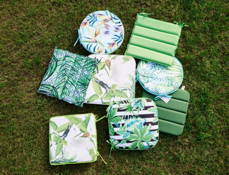 custom chair pads manufacturer outdoor patio seat pad collection