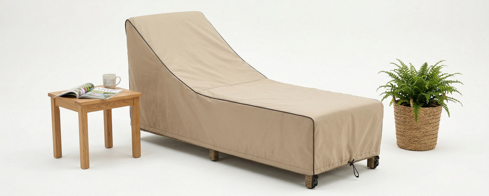 chaise lounge cover OEM manufacturer poolside resort waterproof outdoor daybed cover wholesale