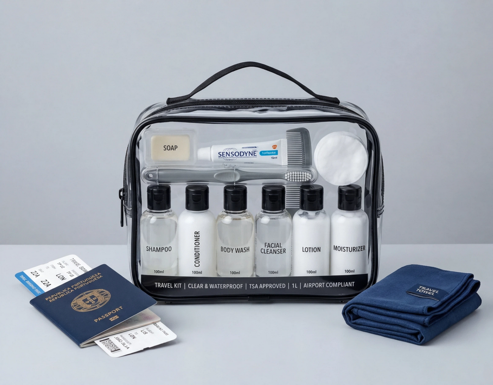 TSA Approved Travel Toiletry Bag