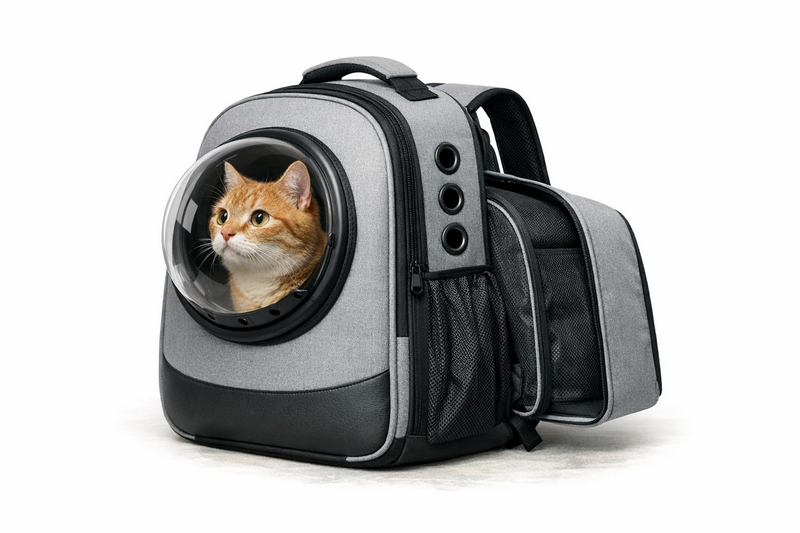 What are the pros and cons of using pet carrier backpacks?