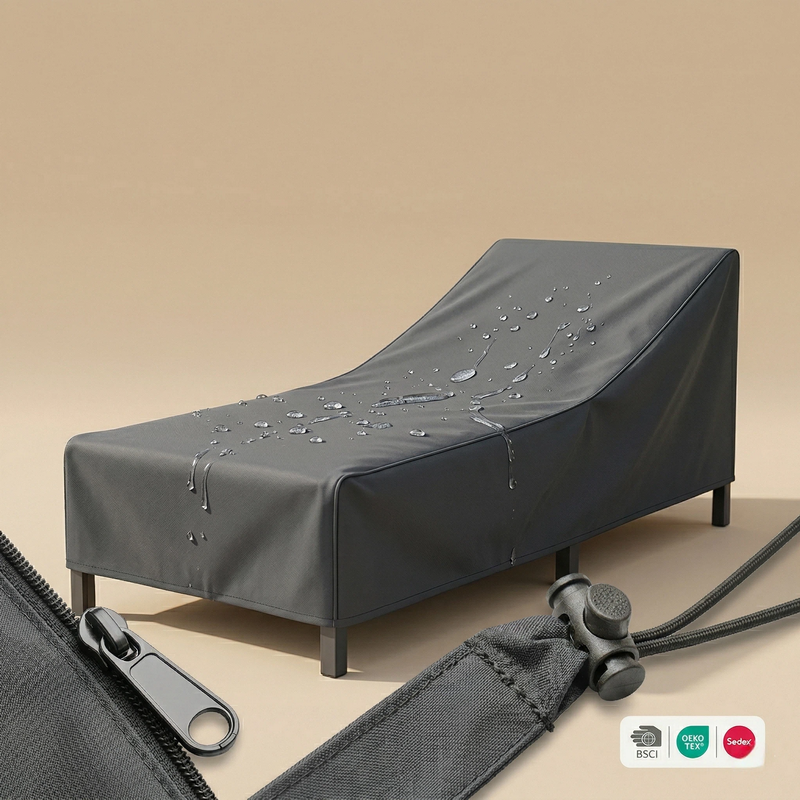 lounge chair cover OEM manufacturer waterproof resort hotel outdoor furniture protection