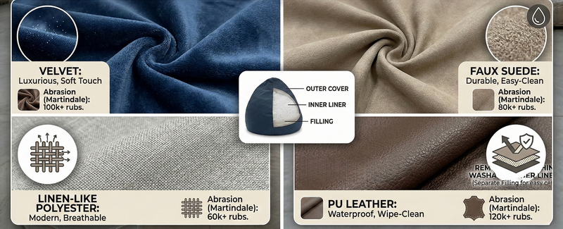 Memory Foam Bean Bag (1)