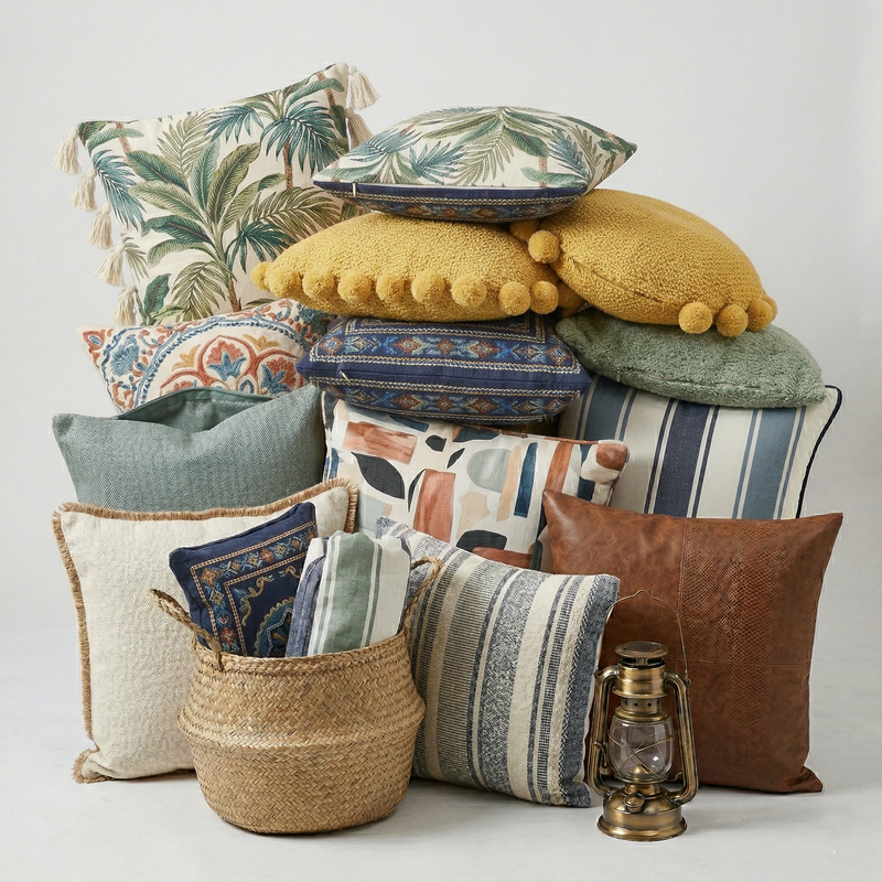 outdoor pillow cover OEM manufacturer waterproof custom print cover only wholesale