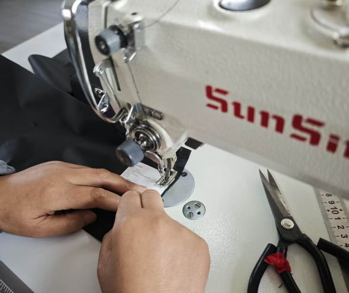 Sewing lines