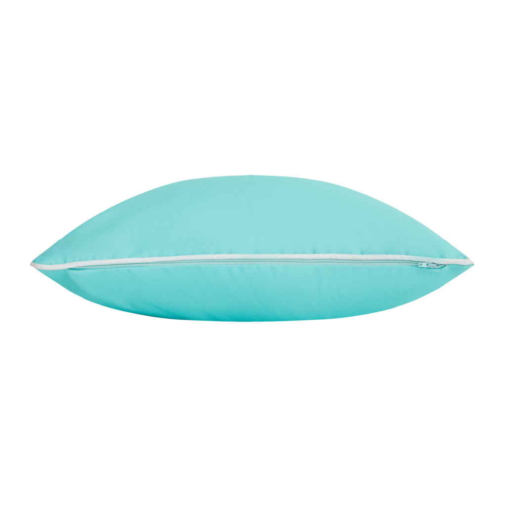 Waterproof Oxford Cushions – Outdoor Patio Seat Pads solid piping waterproof oxford fabric cushion product photo