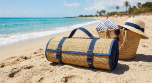 straw beach mat supplier product example for beach mat sourcing