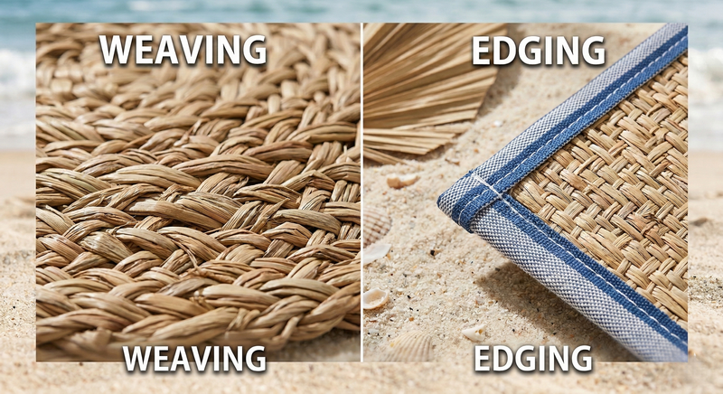 Straw Beach Mats (3)