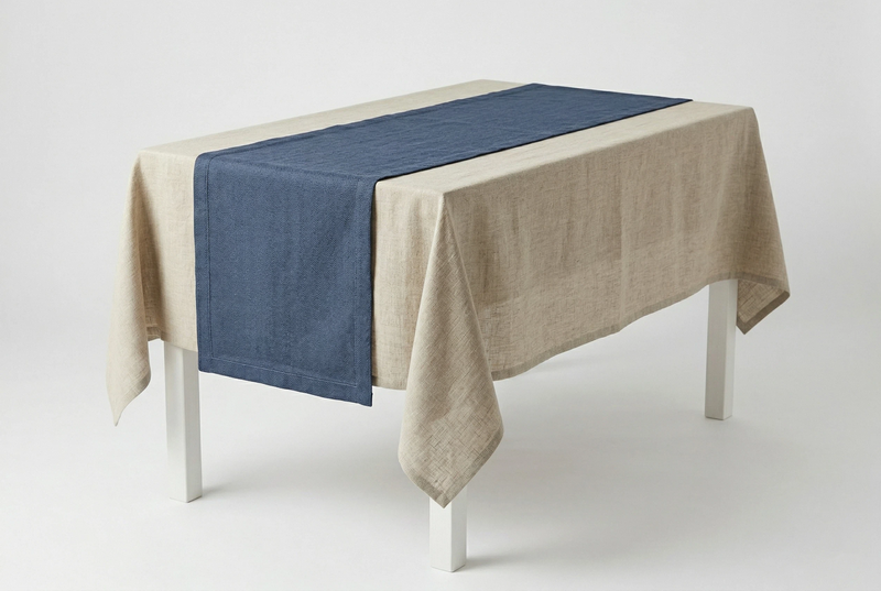 cotton polyester tablecloth OEM wholesale table runner napkin custom China