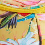 Printed Cooler Bags – Tropical Insulated Picnic Totes tropical print oxford cloth insulated cooler bag product photo