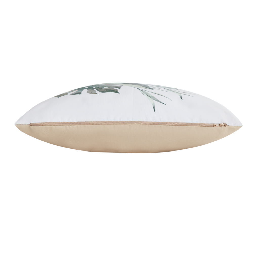Waterproof Outdoor Cushions – Tropical Print Patio Pillows waterproof oxford outdoor cushion with tropical bird print product photo