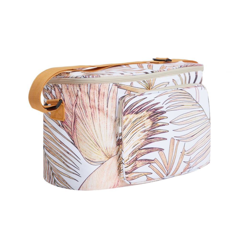 Wholesale Tropical Print Insulated Cooler Bag | Waterproof Oxford Thermal Lunch Tote for Outdoor & Retail