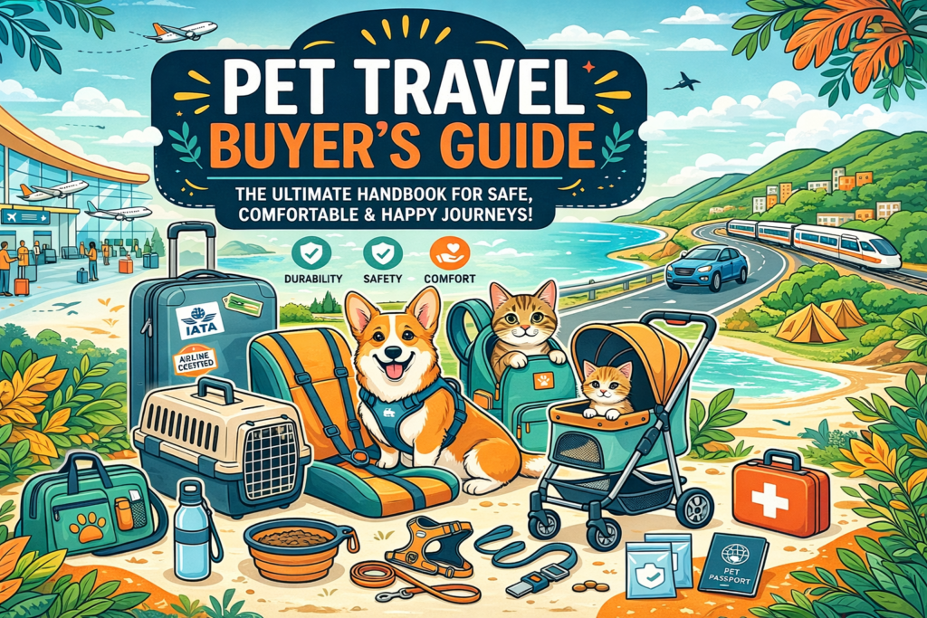 2026 Essential Products for Traveling With Pets For B2B