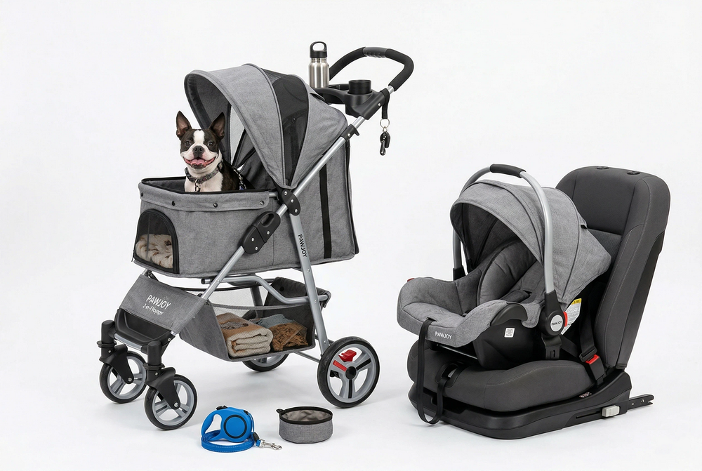 Why Can a 2-in-1 Pet Stroller and Car Seat Command a 30–40% Price Premium?