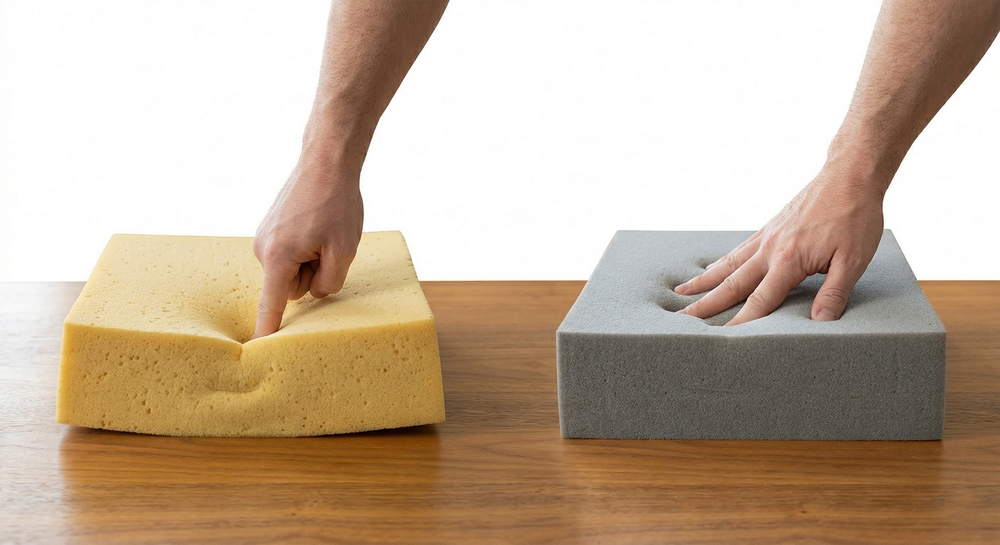 Comparison of low density PU foam vs high density orthopedic memory foam (1)_2