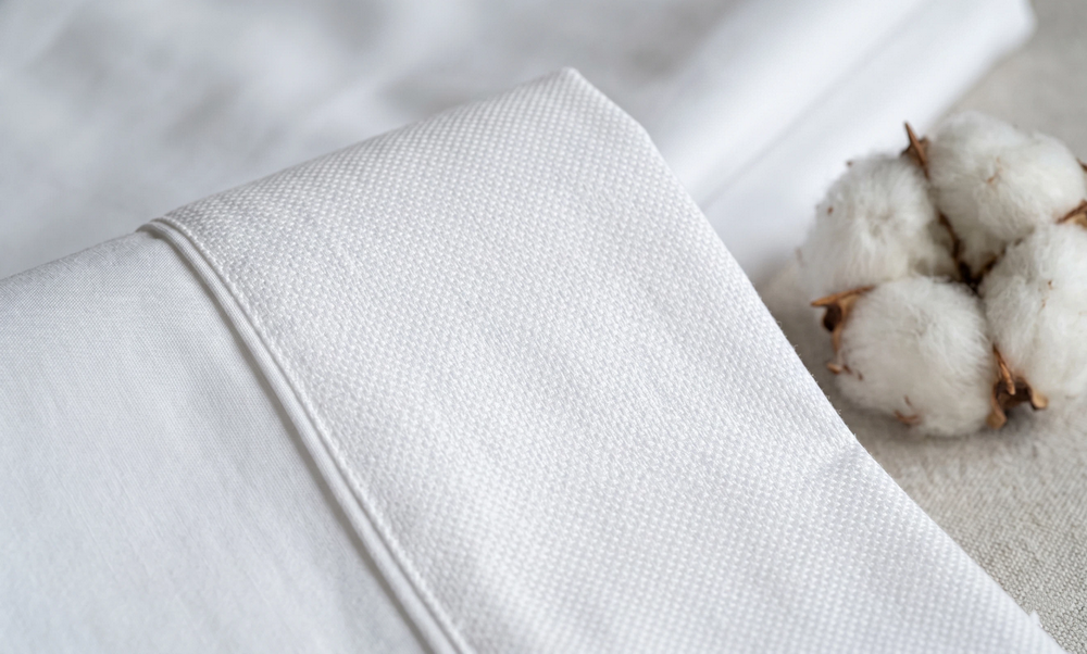 Custom cotton percale fabric for OEM bedding manufacturing