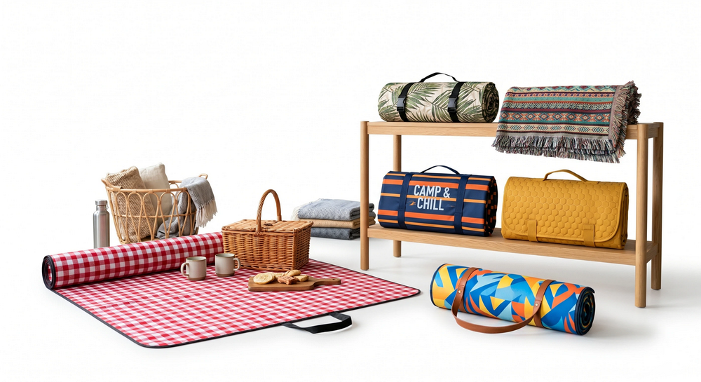 Best Materials and Compliance Standards for Custom Picnic Blankets