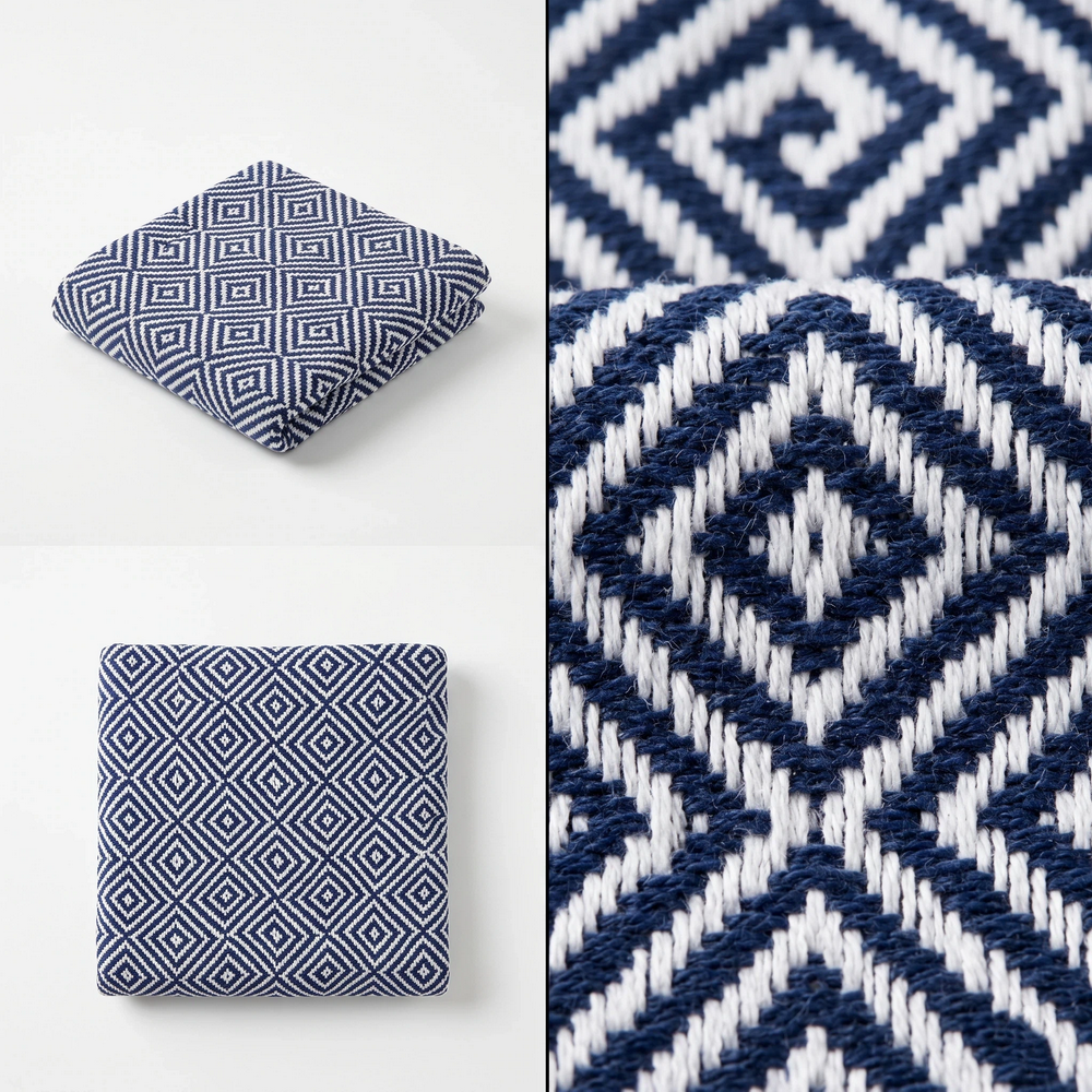 Jacquard woven beach towel factory