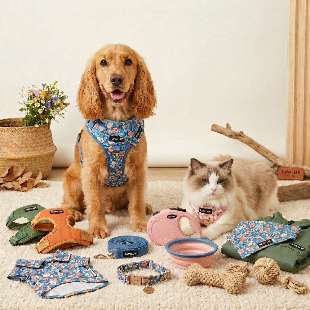 Main hero placeholder for custom dog harness product image