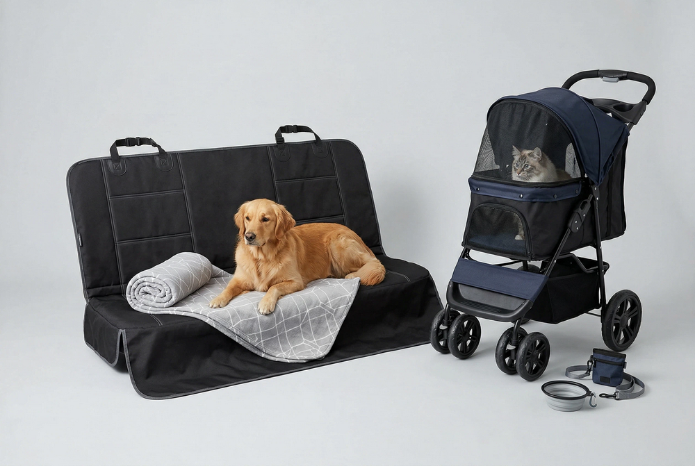 pet travel collection OEM manufacturer Hangzhou China urban dog cat backpack carrier airline bag coordinated series private label B2B wholesale