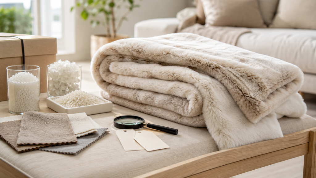 aux Fur Blanket Buying Guide: Safety, Washing Care, Certifications, Compliance and Sustainable Materials