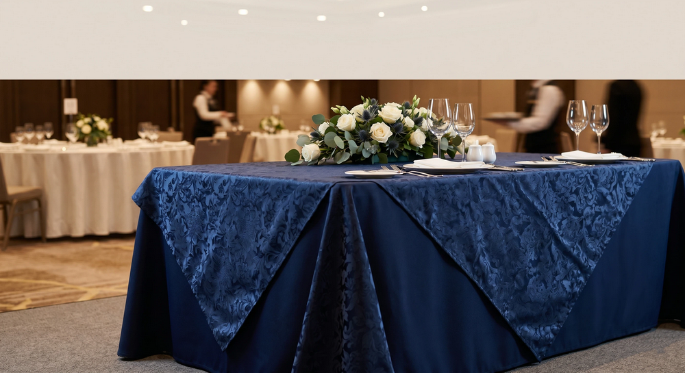 Commercial Table Linens Wholesale: How to Choose Fabric, GSM, FR Compliance & Laundry Lifespan